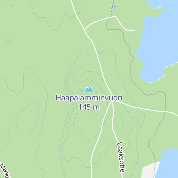 Map of Haapalamminvuori