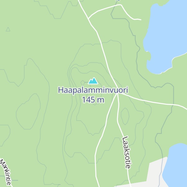Map of Haapalamminvuoren kota