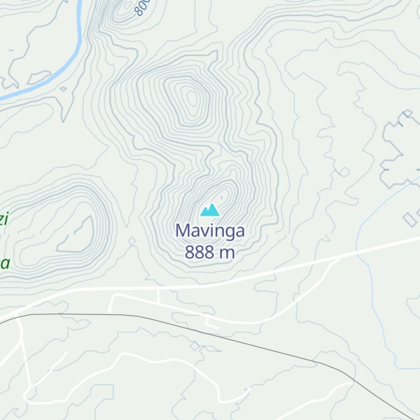 Map of Mavinga
