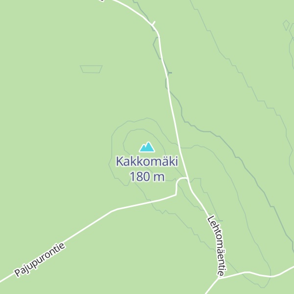 Map of Kakkomäki