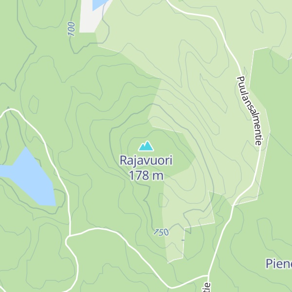 Map of Rajavuori