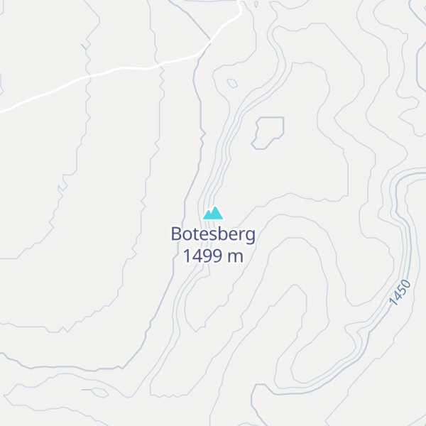 Map of Botesberg