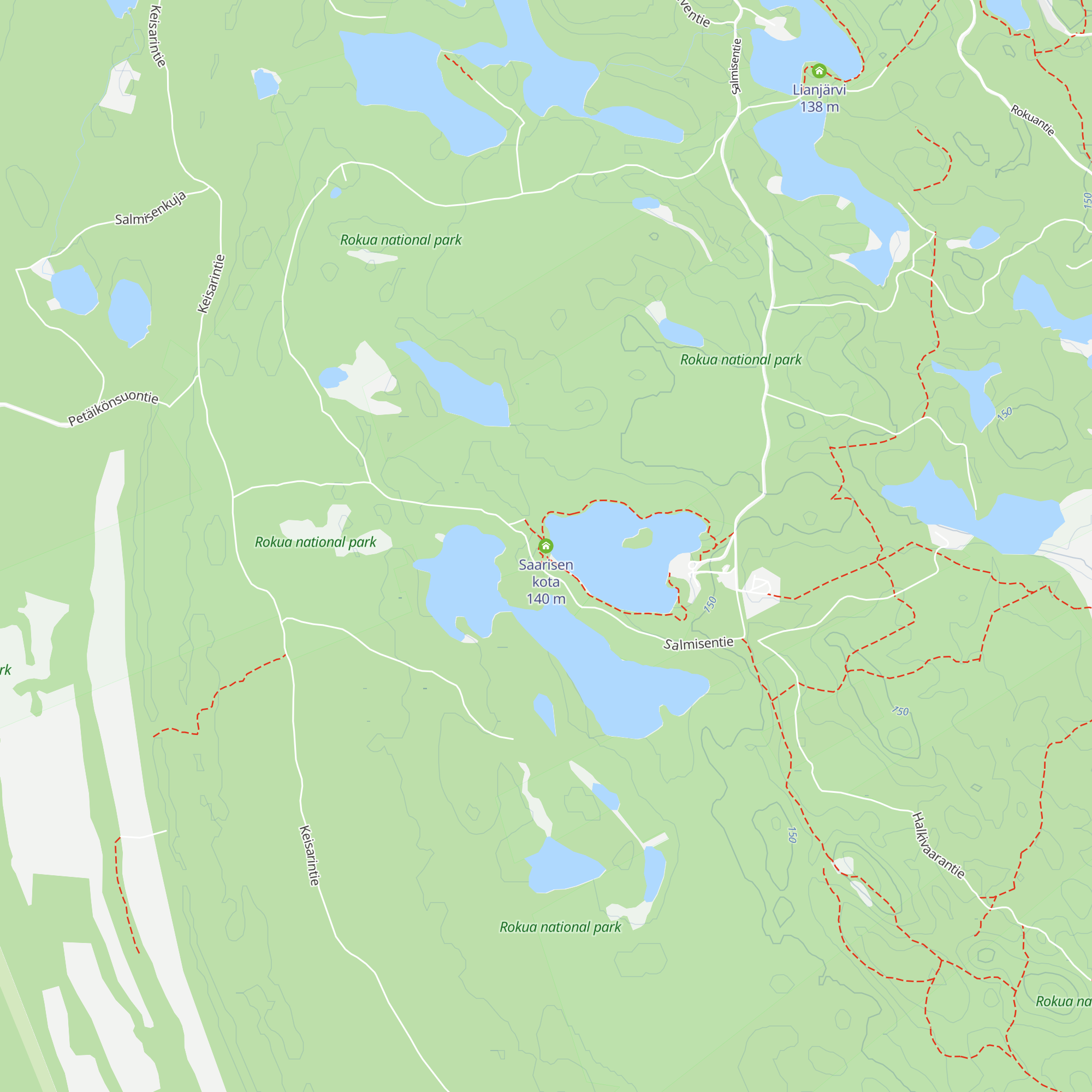 Saarisen kota map