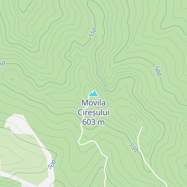 Map of Movila Cireșului