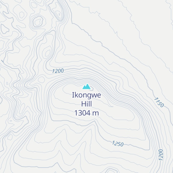 Map of Ikongwe Hill