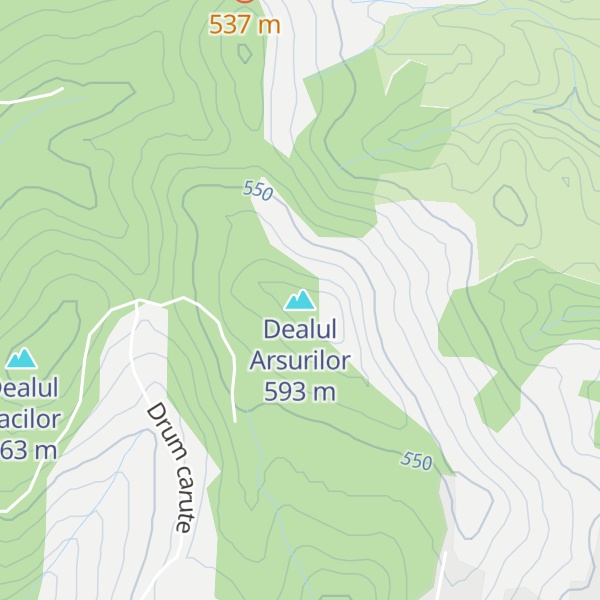 Map of Dealul Arsurilor