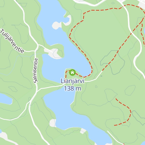 Map of Lianjärvi