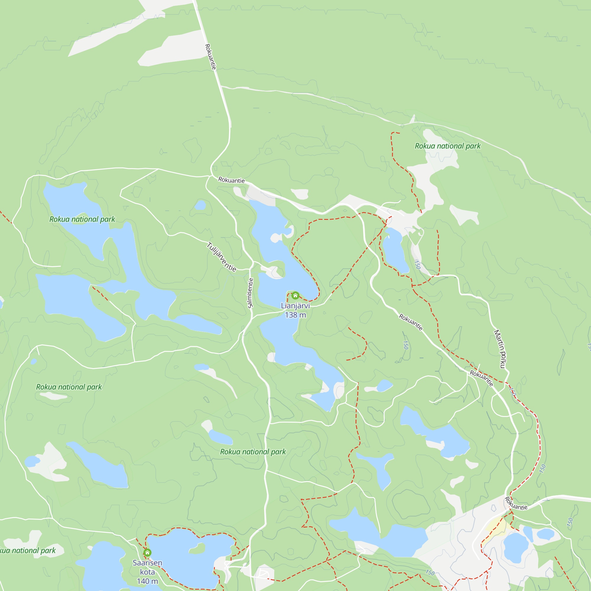 Lianjärvi map