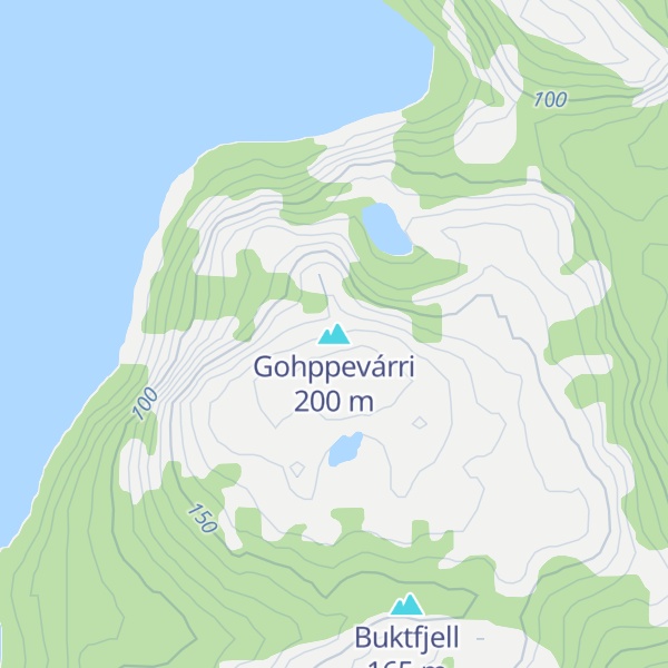 Map of Gohppevárri