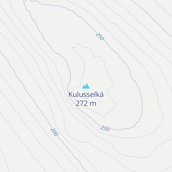 Map of Kulusselkä