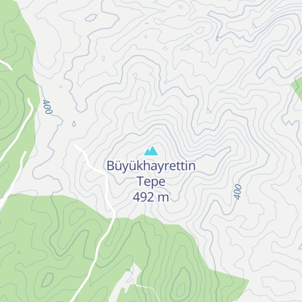 Map of Büyükhayrettin Tepe