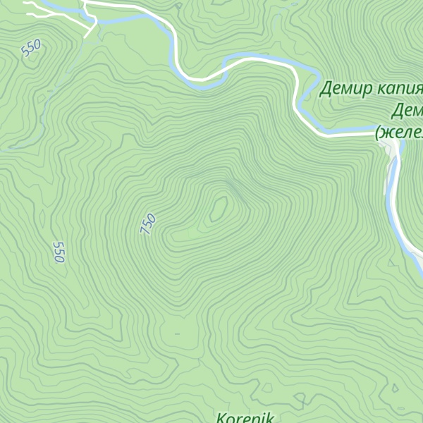 Map of Vida
