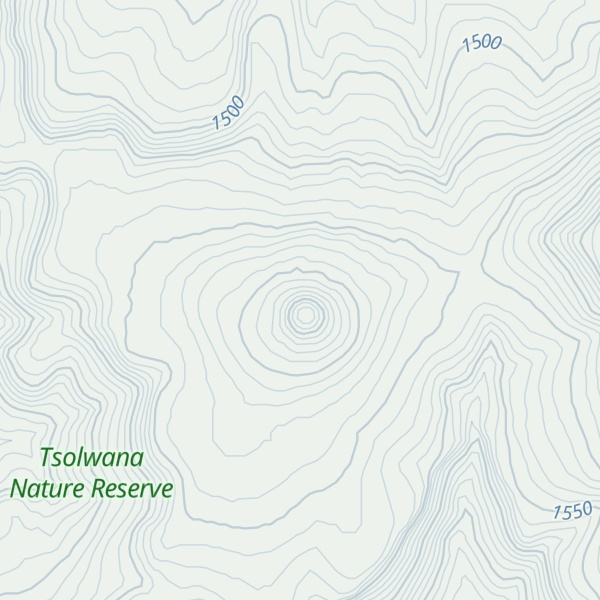Map of Spitskop