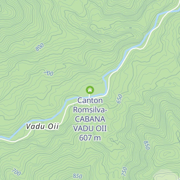 Map of Canton Romsilva- CABANA VADU OII