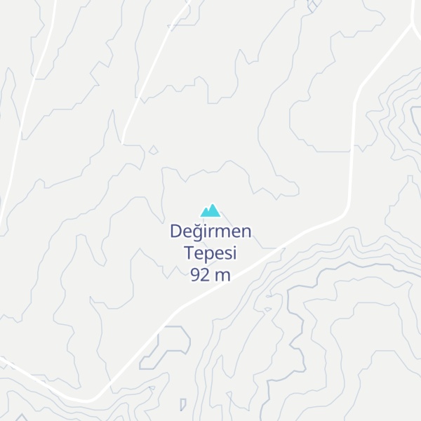 Map of Değirmen Tepesi