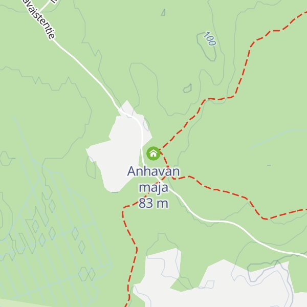 Map of Anhavan maja