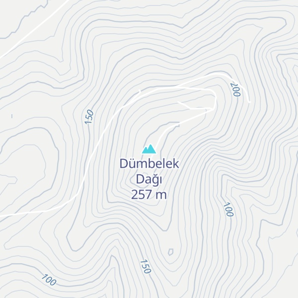 Map of Dümbelek Dağı