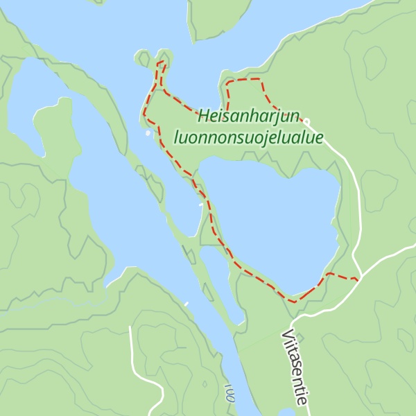 Map of Heisanharjun varauskota
