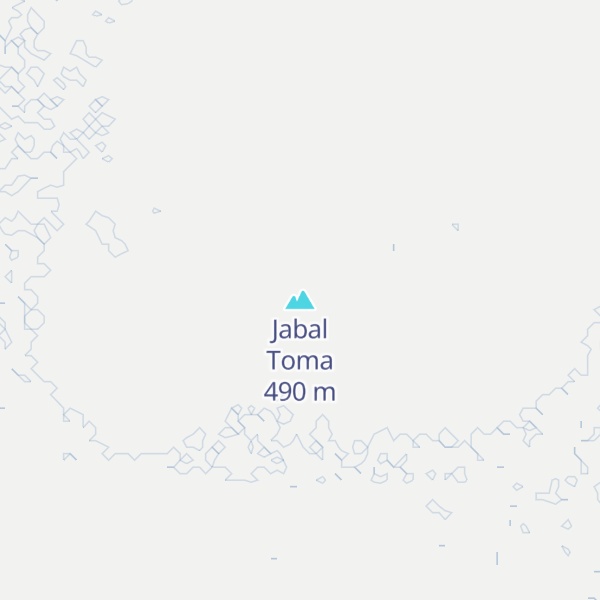 Map of Jabal Toma