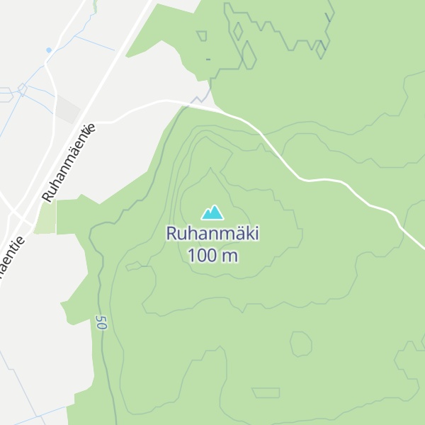 Map of Ruhanmäki