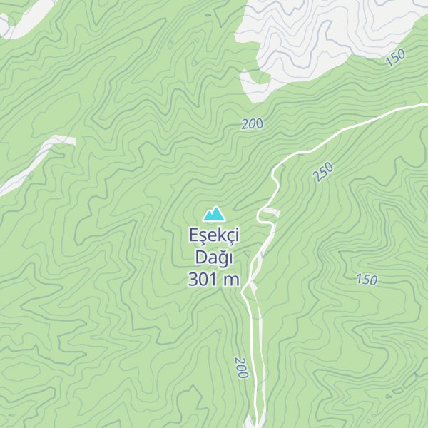 Map of Eşekçi Dağı
