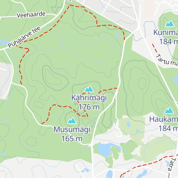 Map of Kährimägi