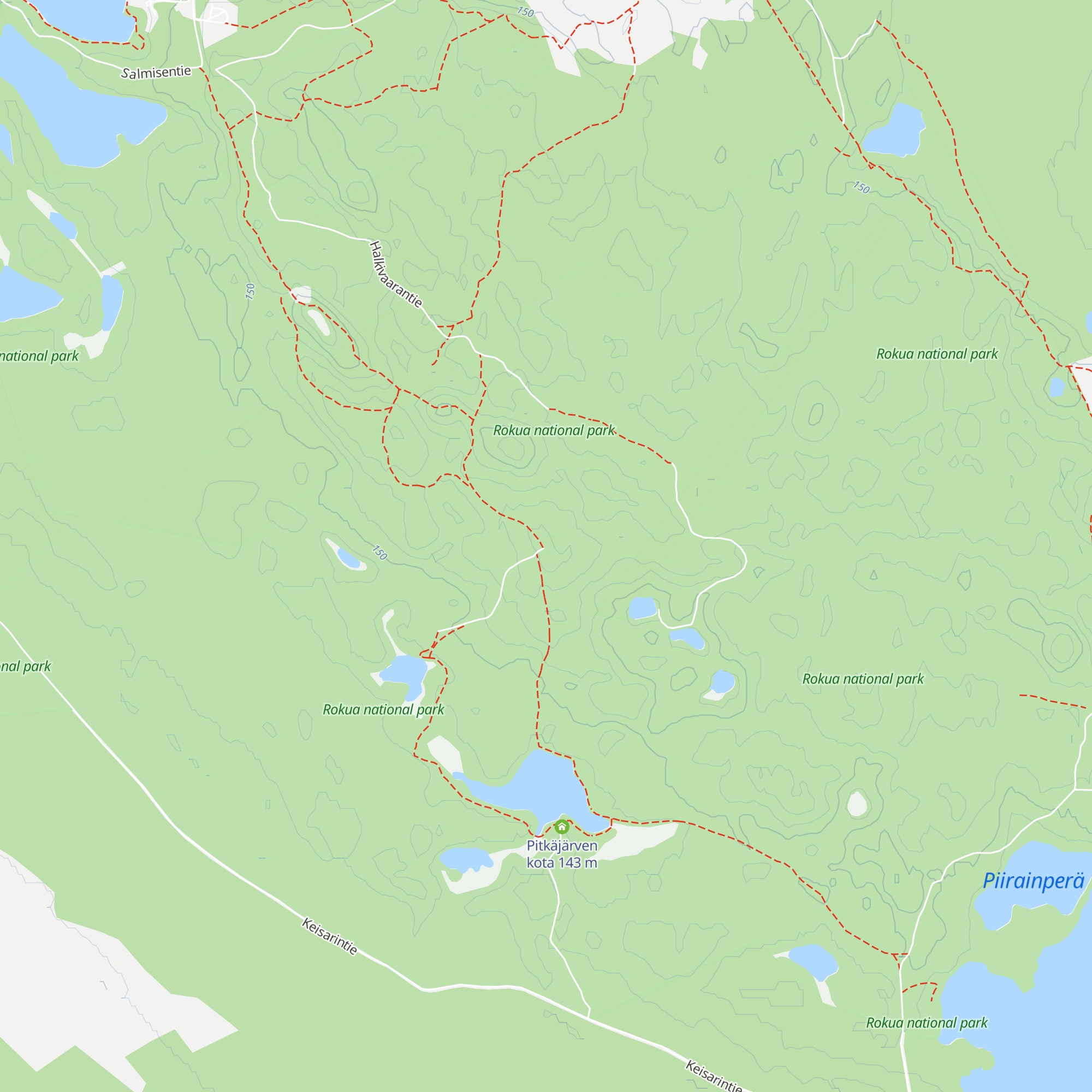 Pookinpirtti, varaustupa map