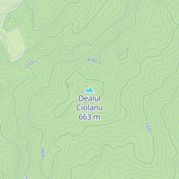 Map of Dealul Ciolanu