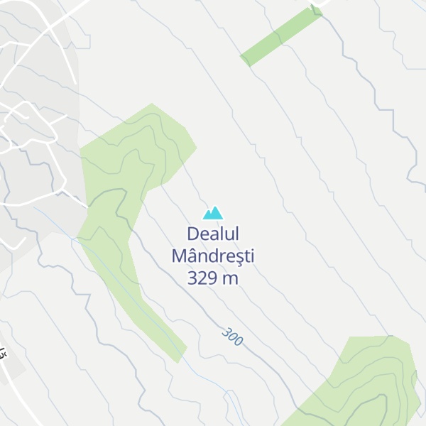 Map of Dealul Mândreşti