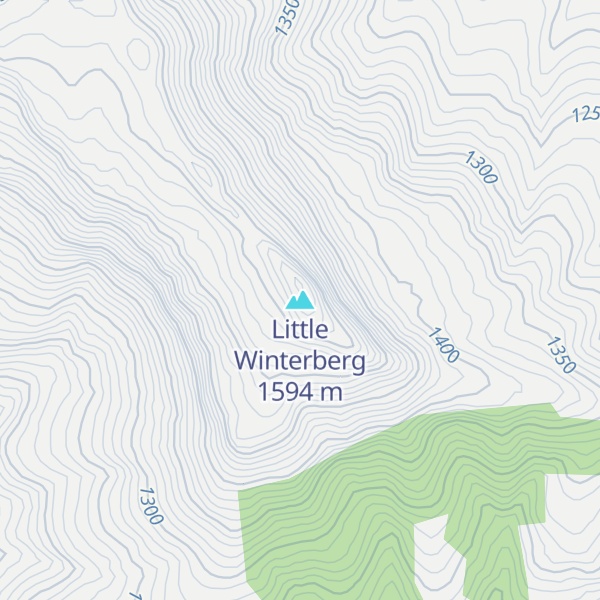 Map of Little Winterberg