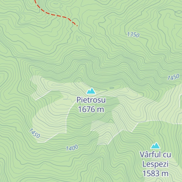 Map of Pietrosu
