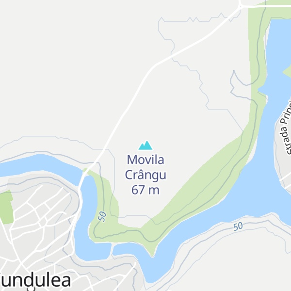 Map of Movila Crângu