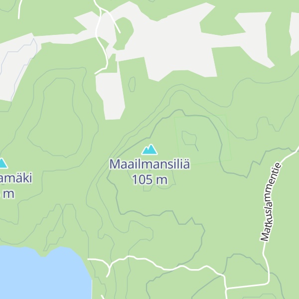 Map of Maailmansiliä
