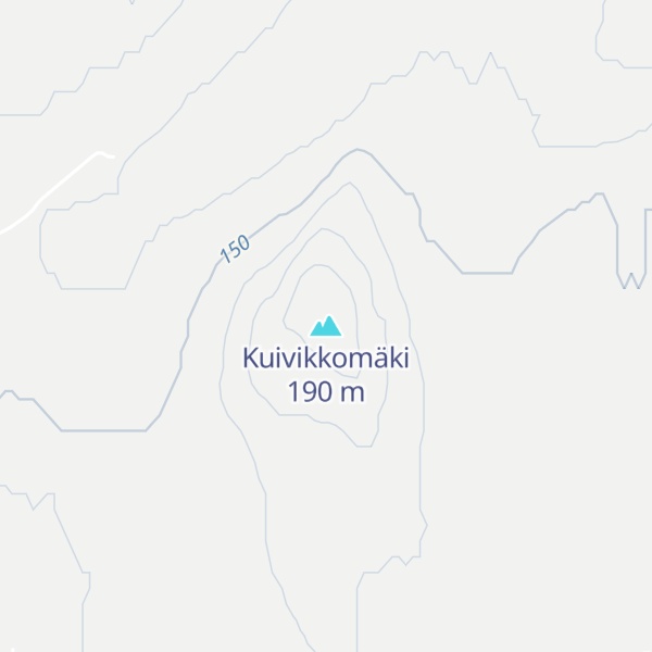 Map of Kuivikkomäki