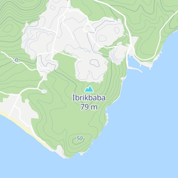 Map of İbrikbaba