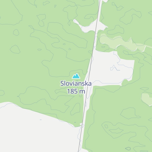 Map of Slovianska
