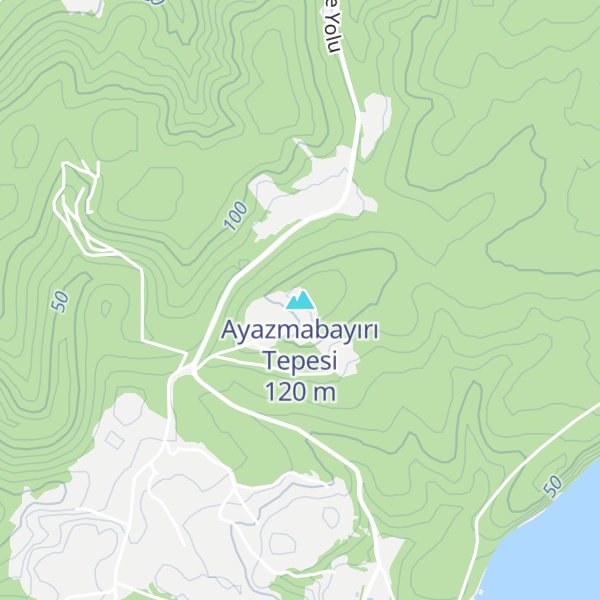 Map of Ayazmabayırı Tepesi