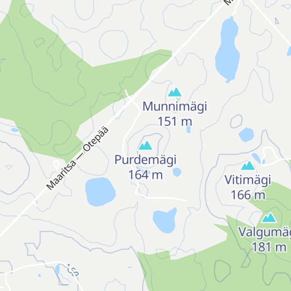 Map of Purdemägi