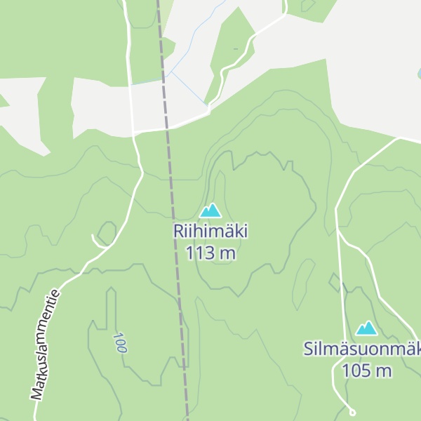Map of Riihimäki
