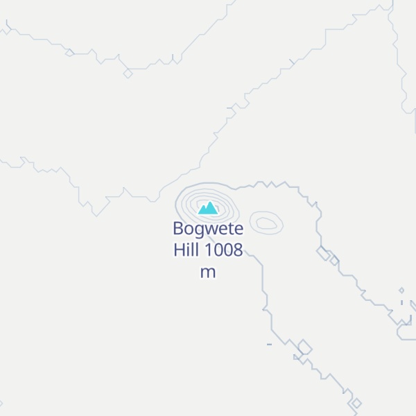 Map of Bogwete Hill
