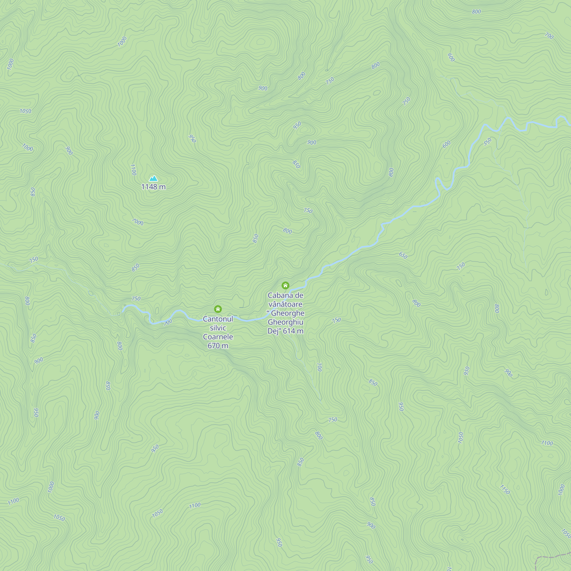 Cabana de vânătoare “ Gheorghe Gheorghiu Dej” map
