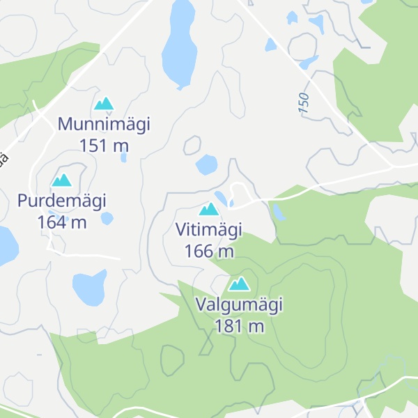 Map of Vitimägi
