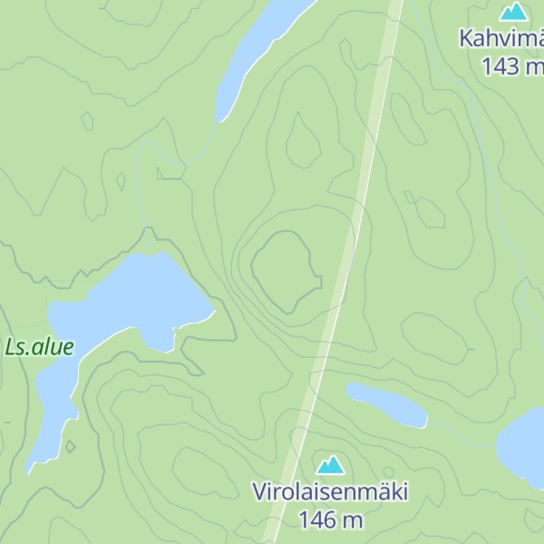 Map of Saukonmäki