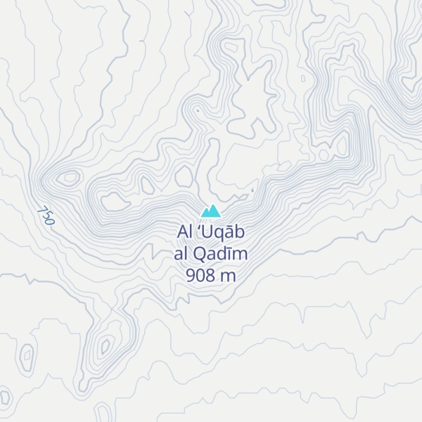 Map of Al ‘Uqāb al Qadīm