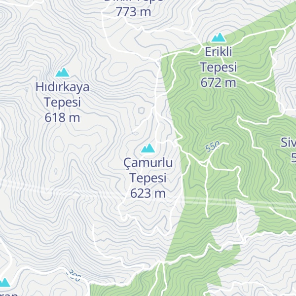 Map of Çamurlu Tepesi