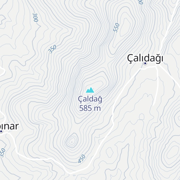 Map of Çaldağ