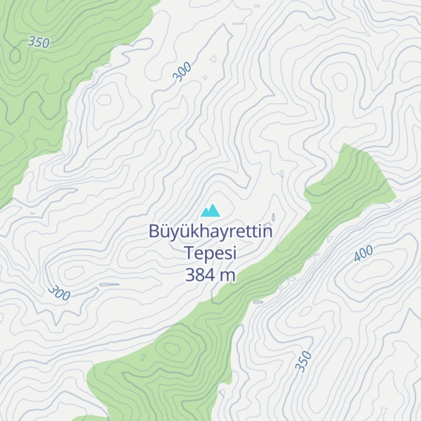 Map of Büyükhayrettin Tepesi