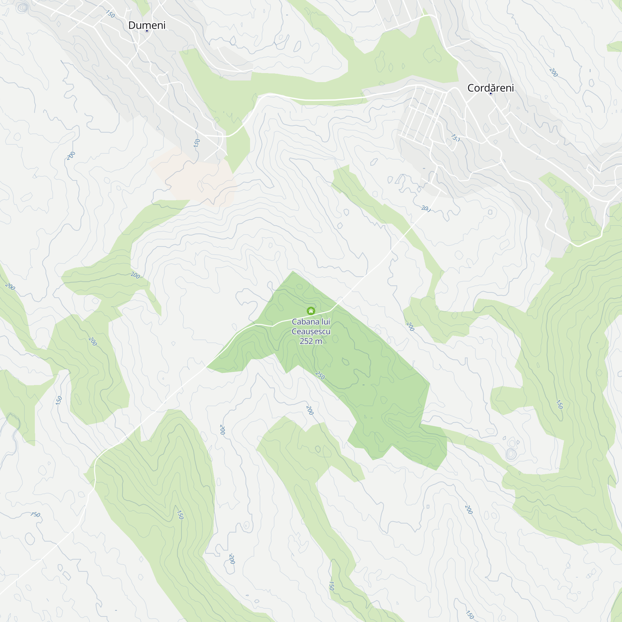 Cabana lui Ceaușescu map