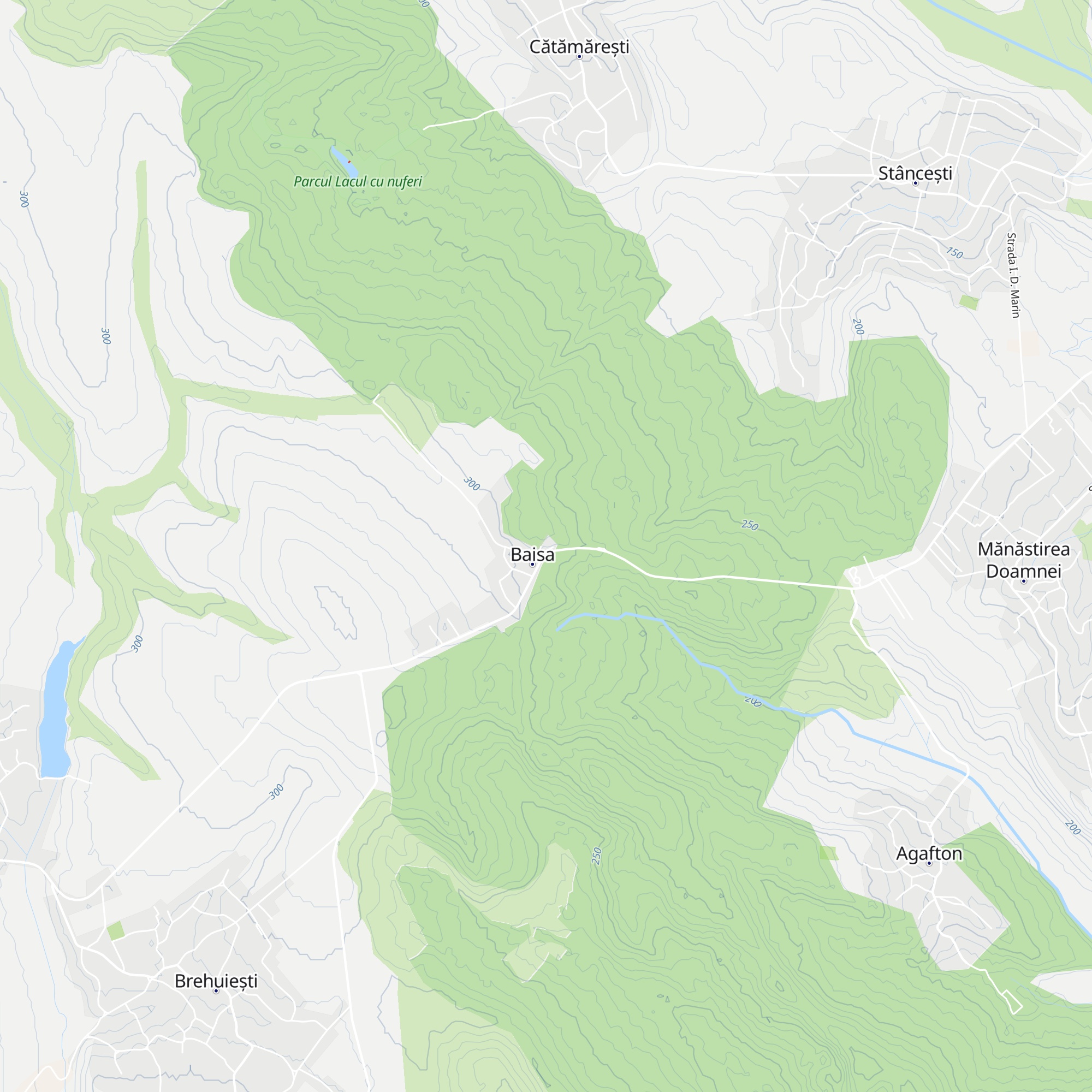 Cabana Stejarul map