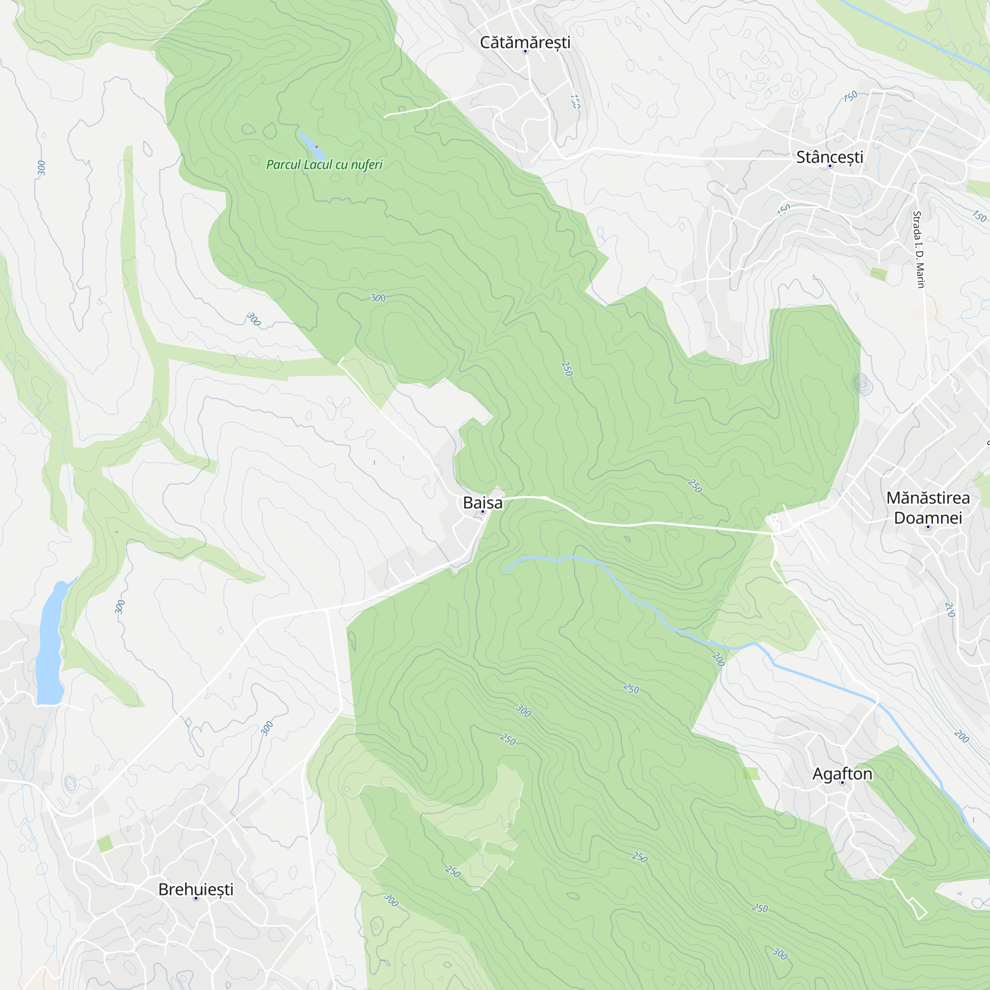 Cabana Stejarul map